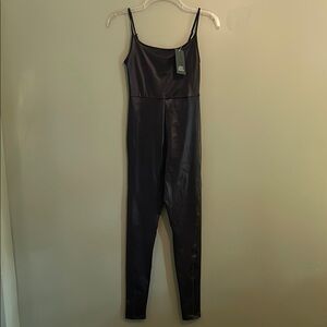 NWT Wild Fable Black Bodycon Jumpsuit with Spaghetti Straps Size XS